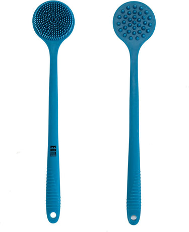 Bendable Long Handled Silicone Body Brush & Hair Scrubber (1 Pack)